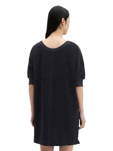 Marc O'Polo Frottee-Kleid loose in Deep Night Blue