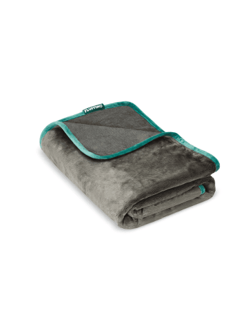 FLUFFINO Wendedecke 150x100cm grau  grau