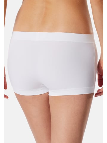 Schiesser Boyshort Unique Micro in Schwarz / weiß