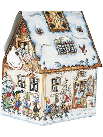 Korsch Adventskalender "Märchenhaus" | 2-teilig zum Aufstellen