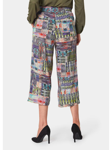 GOLDNER Druckhose in bunt / gemustert