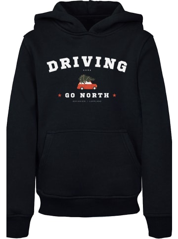 F4NT4STIC Hoodie Driving Home Weihnachten in schwarz