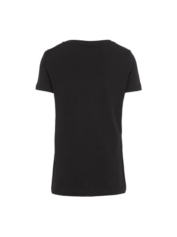 name it Mädchen Shirt schwarz mit Print in Schwarz