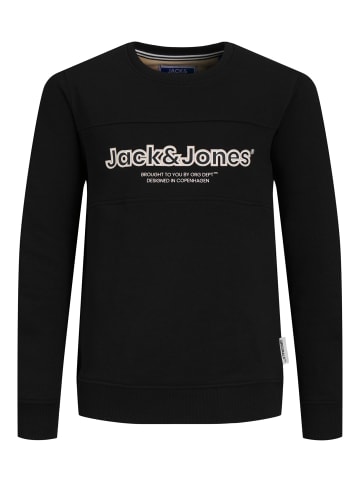JACK & JONES Junior Sweatshirt 'Lakewood' in schwarz