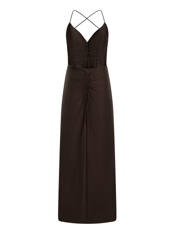 Vera Mont Abendkleid rückenfrei in Dark Maroon