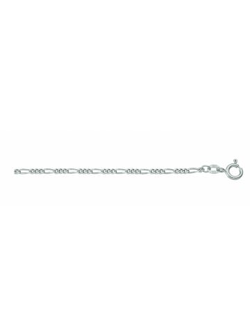 Adeliás Damen 925 Silber Figaro Halskette Ø 1,8 mm in silber