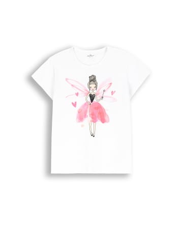 Coccodrillo T-Shirt mit kurzen Ärmeln in weiß