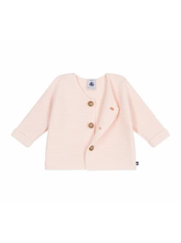 PETIT BATEAU Strickjacke für Mädchen in beige