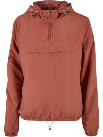 Urban Classics Windbreaker in terracotta