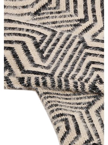 faina Damen Strickjacke in Beige Schwarz