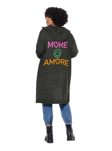 Angel of Style Strickjacke in khaki