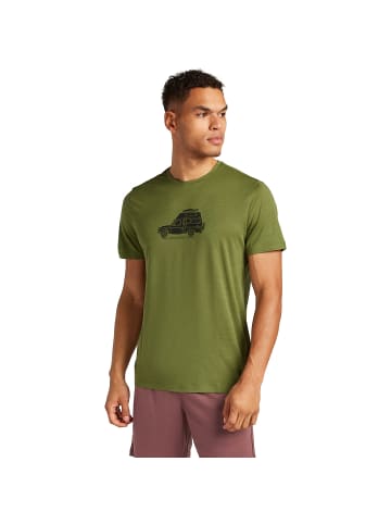 icebreaker M Mer 150 Tech Lite SS Tee Cosy Cam in Oliv101