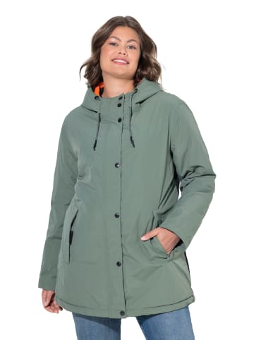 LAURASØN Funktionsjacke in grau grün