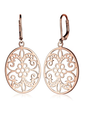 Elli Ohrringe 925 Sterling Silber Ornament in Rosegold