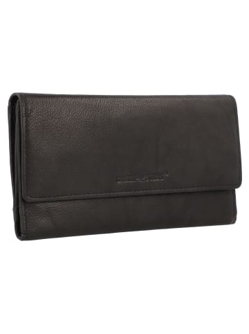 Greenburry Basic Geldbörse RFID Leder 19 cm in black