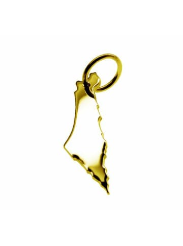 Schmuckador Anhänger Israel in gold