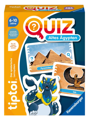 Ravensburger Ravensburger tiptoi 00166 Quiz Altes Ägypten, Quizspiel für Kinder ab 6...