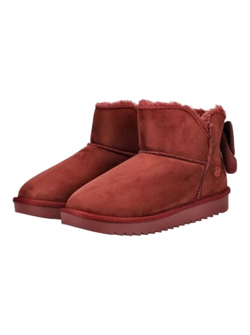 DOCKERS Stiefelette in Dunkelrot