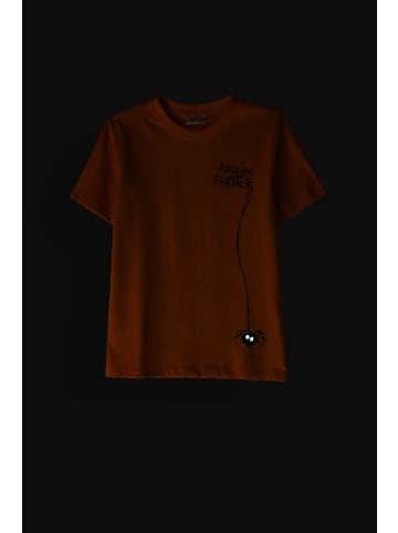 Coccodrillo T-shirt mit kurzen Ärmeln Halloween in orange