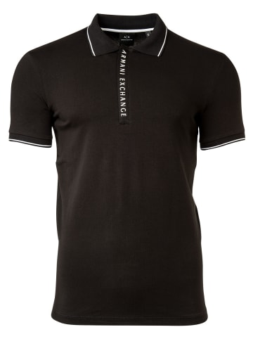 Armani Exchange Poloshirt in Schwarz