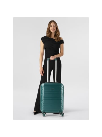 benzi 5807 4 Rollen Kabinentrolley 55 cm in grün