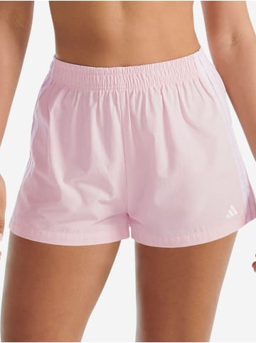 adidas Shorts Sport Active Essentials Cotton 3 Stripes in clear pink