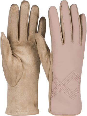 styleBREAKER Touchscreen Handschuhe in Braun