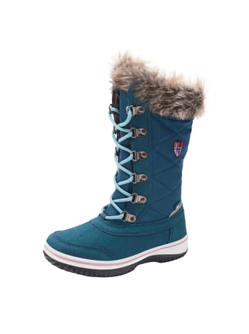 Trollkids Winterstiefel Holmenkollen in teal/aqua