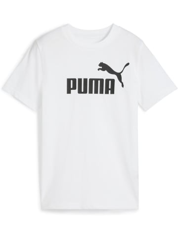 Puma T-Shirt "ESS No.1 Logo Tee B" in Weiß
