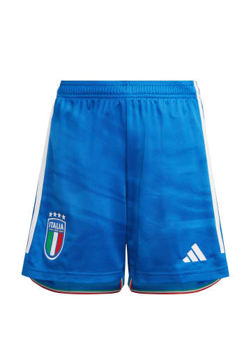 adidas Performance Trainingsshorts Italien Home 2023 in blau / weiß