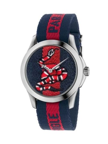 Gucci Uhr aus Edelstahl Model YA126493