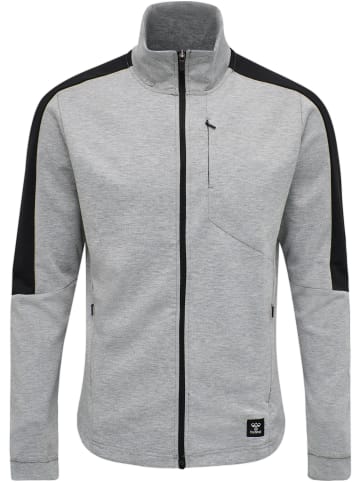 Hummel Reißverschluss Jacke Hmltropper Multisport Herren in GREY MELANGE