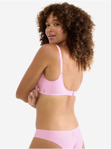 Sloggi Bügelloser BH Blue ZERO Feel 20 THE UP in FLORAL PINK