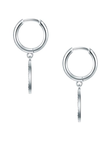 Lulu & Jane Ohrringe aus Sterling Silber Diamant in silber