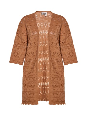 Sidona Damen Cardigan in Kamel