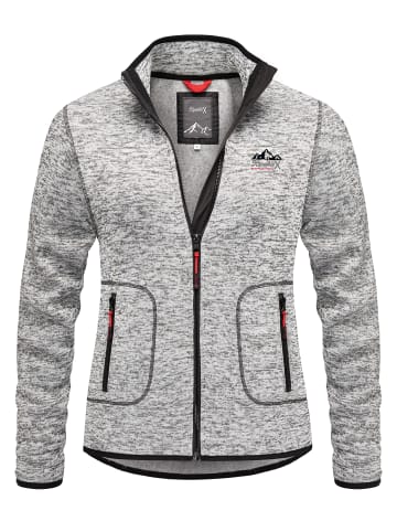 REPUBLIX Fleecejacke JUDIS in Grau