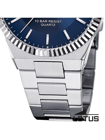 Lotus Chronograph-Armbanduhr Lotus Classic silber groß (ca. 40mm)