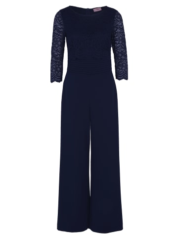 Vera Mont Jumpsuit mit Spitze in Night Sky