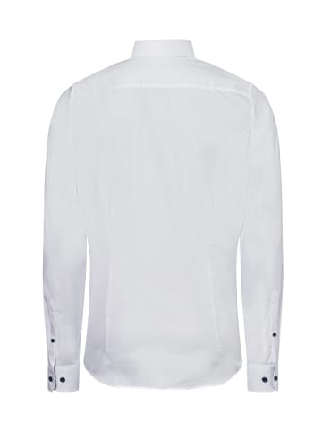 Finshley & Harding Hemd in weiß marine