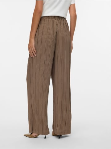 Vero Moda Plisseehose in Walnut