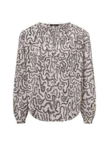 OPUS Bluse Fisanna in weiß schwarz
