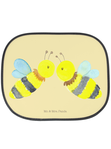 Mr. & Mrs. Panda Sonnenschutz Fürs Auto Biene Liebe ohne Spruch in Gelb Pastell