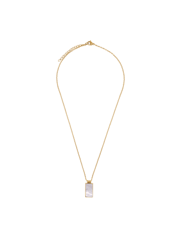 Steel_Art Kette mit Perle Frauen Lenya goldfarben in goldfarben