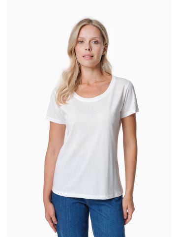 Organication T-Shirt "TIJEEN" in Cremeweiß