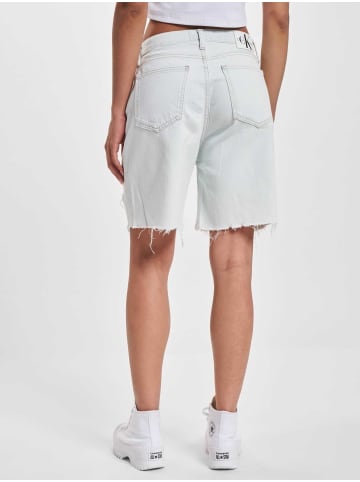 CALVIN KLEIN JEANS CALVIN KLEIN JEANS Calvin Klein Bermuda Mom Mom Jeans in blue