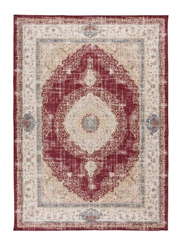 Atticgo Flachgewebe-Teppich NEILA in rot