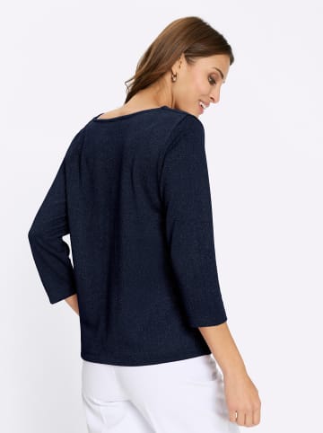 WITT WEIDEN Wasserfallshirt in marine