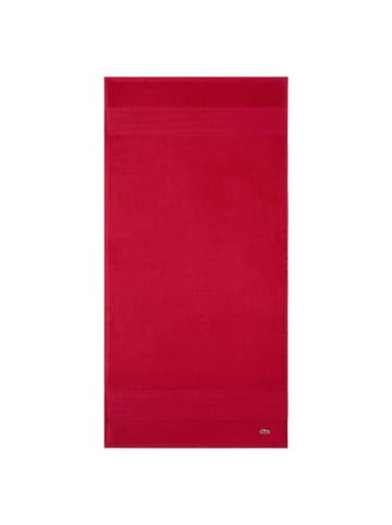 Lacoste Handtuch in Rot