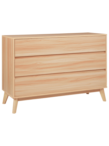 Beliani Kommode SARDIS in Braun - (W) 110 x (H) 75 x (L) 40 cm