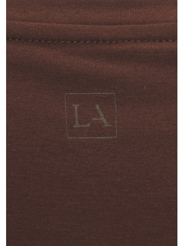 LASCANA ACTIVE 2-in-1-Shirt in braun-schwarz